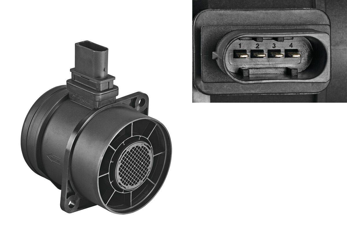 Luftmassenmesser 12 V Heißfilmmassensensor 4-polig VALEO für u.a. MB SPRINTER-2