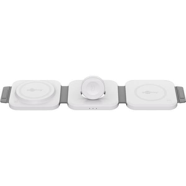 Goobay 65312, Drinnen, USB, Kabelloses Aufladen, 1 m, Weiß-1