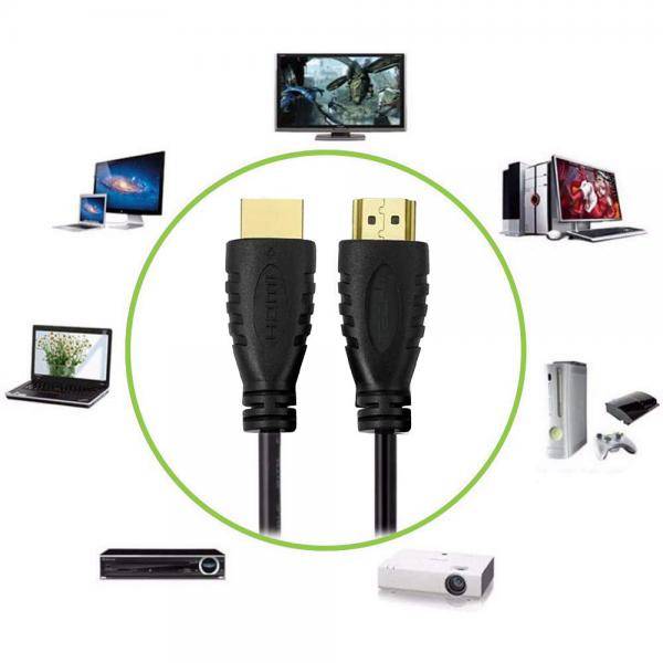 Techly HDMI-Kabel mit Ethernet - HDMI männlich zu HDMI männlich - 6 m - Doppelis-3