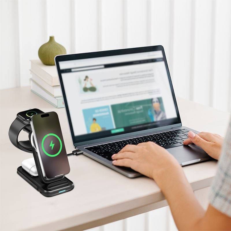 Logilink Wireless Table Charger, 4 in 1, 15W Tablets & Smartphones Smartphone Zubehör-4