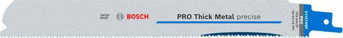 Säbelsägeblatt PRO Thick Metal precise S1137HBF L.225mm B.25mm 25 St./Karte