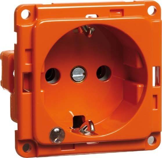 Peha Steckdose SCHUKO EB, LED, orange D 6511.33 ME LED/4-0