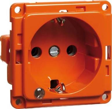 Peha Steckdose SCHUKO EB, LED, orange D 6511.33 ME LED/4