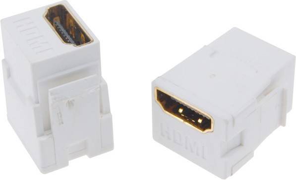 Peha Keystone 2 x HDMI-Buchse reinweiß D 1951.02 HDMI-0