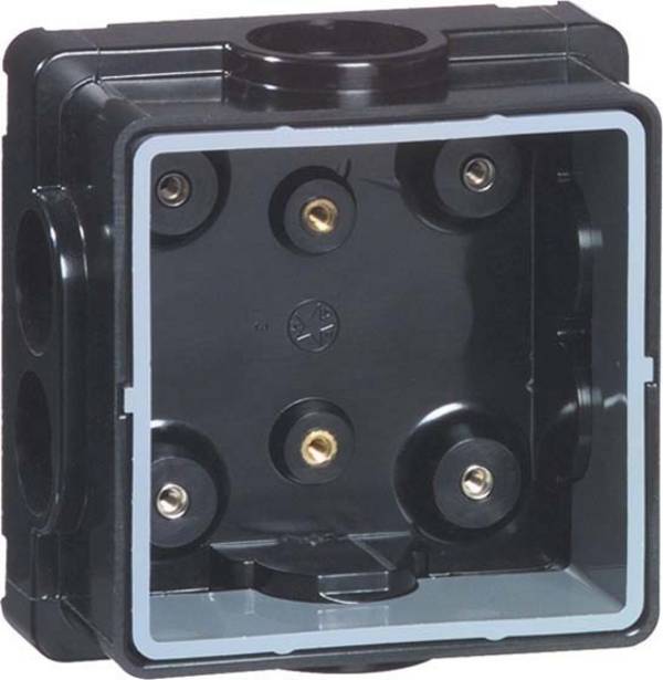 Peha Einlassdose 1-fach sw Einbautiefe 70-90mm D 2271 DO