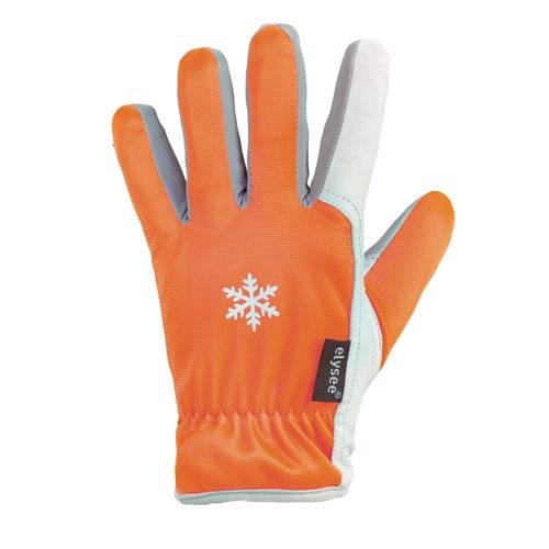 Handschuhe GROEDEN Gr.10 orange/silber-grau EN 388/EN 511 PSA II ELYSEE