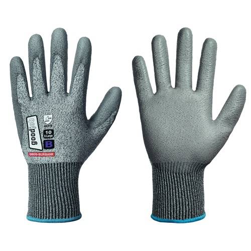 Schnittschutzhandschuhe BURBANK Gr.8 grau EN 388 PSA II GOODJOB-0