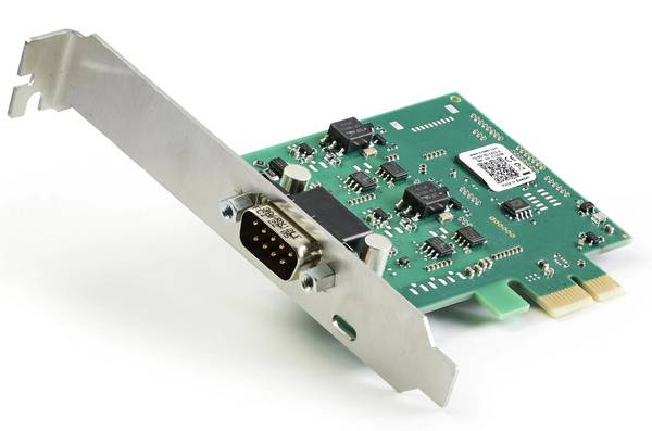 KVASER CAN-FD-PCI-Express-Karte, 2-kanalig, PCIEcan 2xCAN v3 (01432-9), CAN-FD-Interface