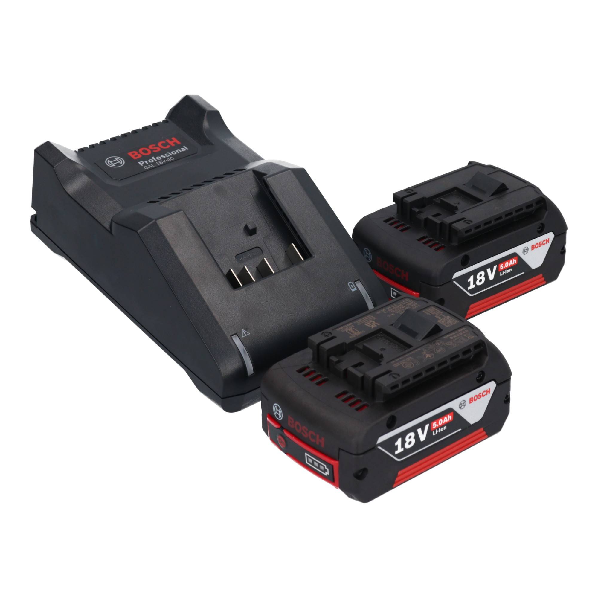 Bosch GOP 18V-34 Professional Akku Multi Cutter 18 V Starlock Plus + 2x Akku 5,0 Ah + Ladegerät-1