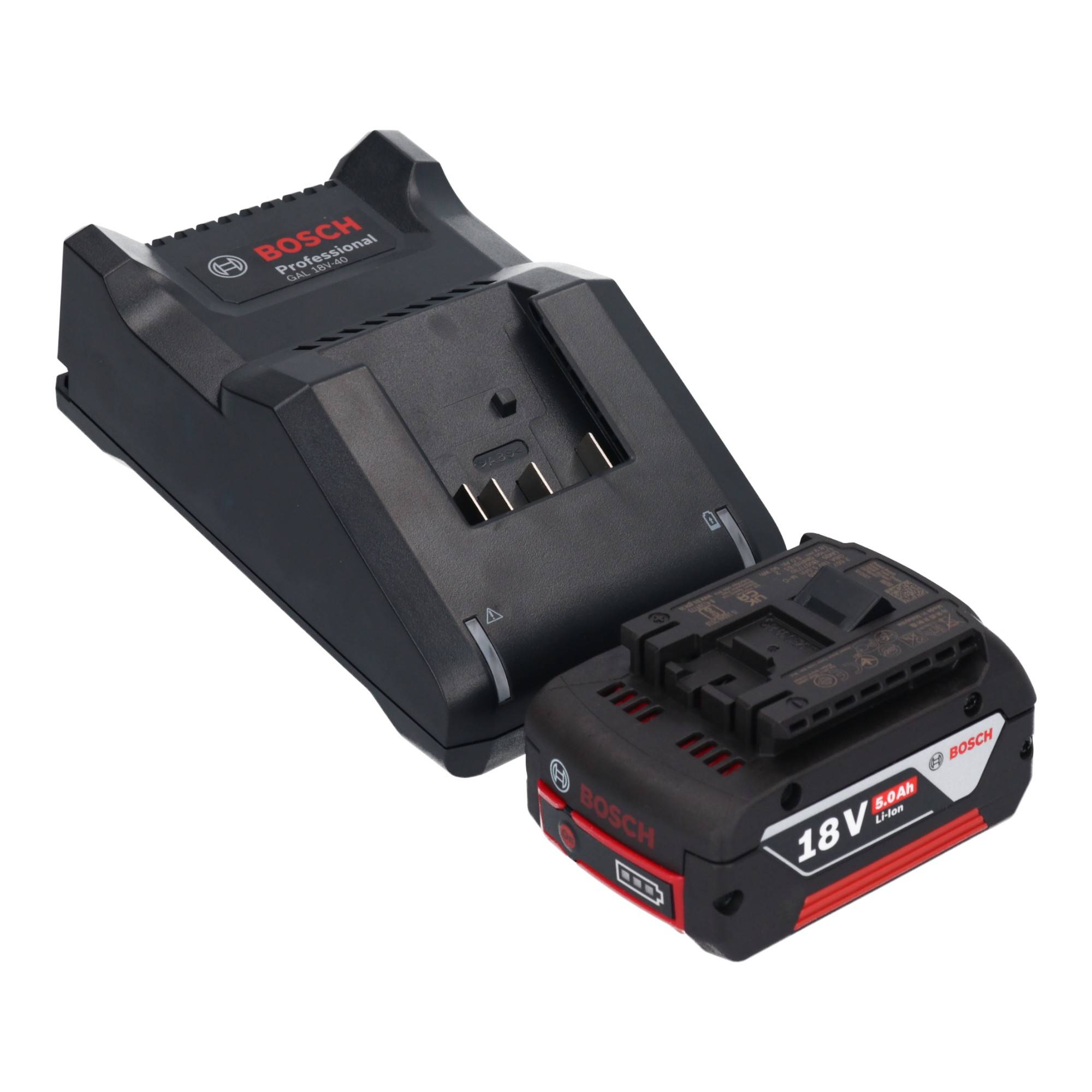 Bosch GST 18V-125 S Professional Akku Stichsäge 18 V 125 mm Brushless + 1x Akku 5,0 Ah + Ladegerät-1