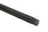 Hellermann HEGPX20-PET-BK 100m Polyester Geflechtschlauch schwarz 170-00200 (Inhalt 100 Stück)