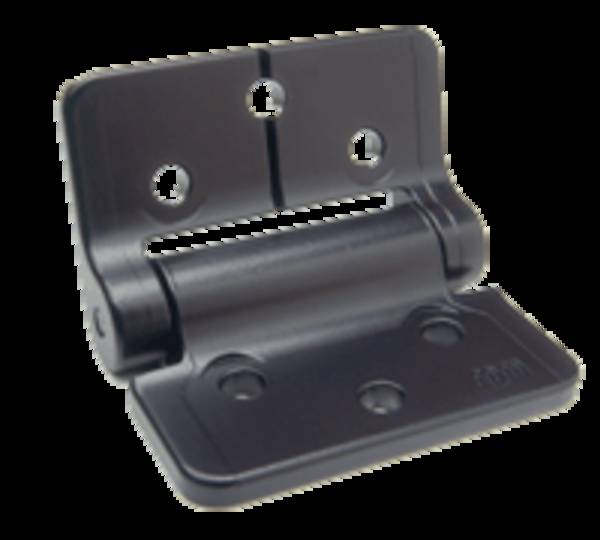 Reell Precision Friktionsscharnier 3,4Nm, Zink-Druckguss, 50x57,7x13mm (Reibscharnier, Drehmomentscharnier)
