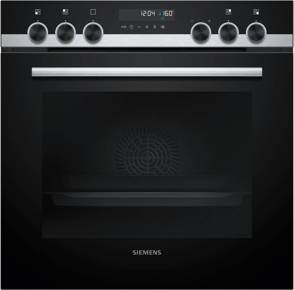 Siemens Einbauherd-Set PQ521KT22B | iQ500 HE578GBS3 + Glaskeramik-Kochfeld | 60 cm | Pyrolyse | 3D Heißluft | Edelstahl-0