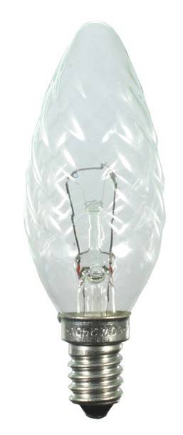 Scharnberger+Hasenbein Kerzenlampe gedreht 35x97-0
