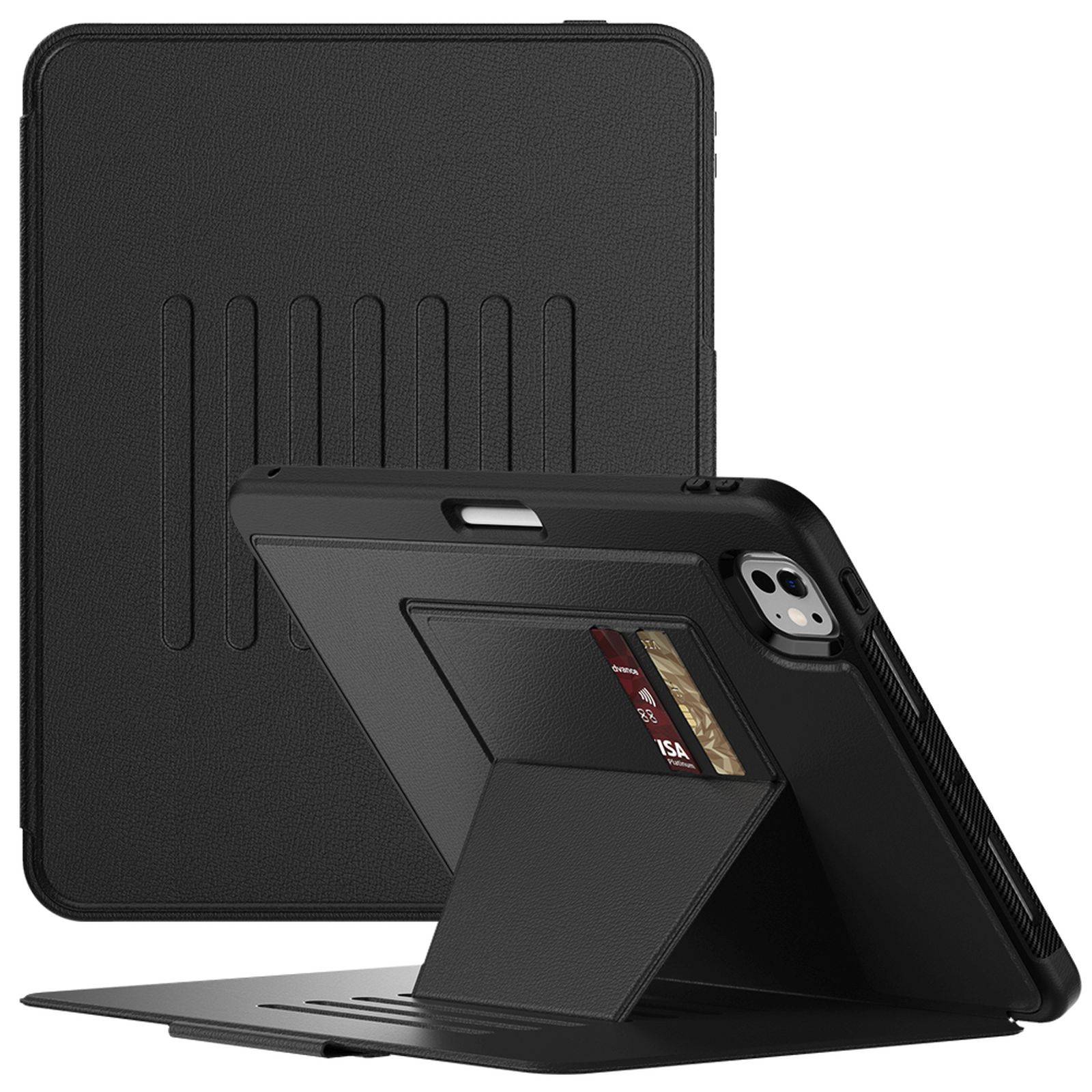Hülle für Apple iPad Air 11 2024 M4 Smart Cover Etui mit Standfunktion und Auto Sleep/Wake Funktion-0