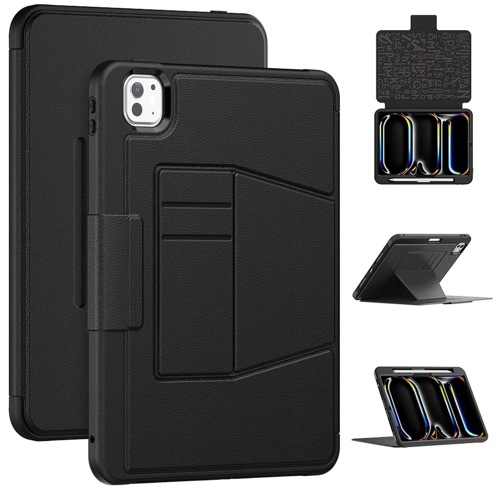 Hülle für Apple iPad Air 11 2024 M4 Smart Cover Etui mit Standfunktion und Auto Sleep/Wake Funktion-1