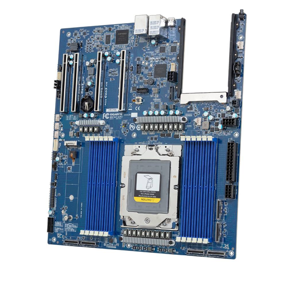GIGABYTE - Mainboard MZ33-CP1 Rev. 3.x E-ATX Sockel SP5 Single - Mainboard - E-ATX-0
