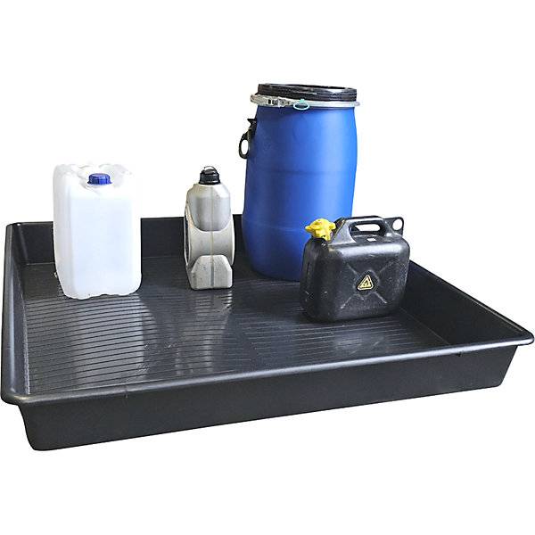 PE-Kleingebinde-Universalwanne Volumen 100 l ohne Zulassung ohne Rost. TAKKT Industrial & Packaging GmbH-1