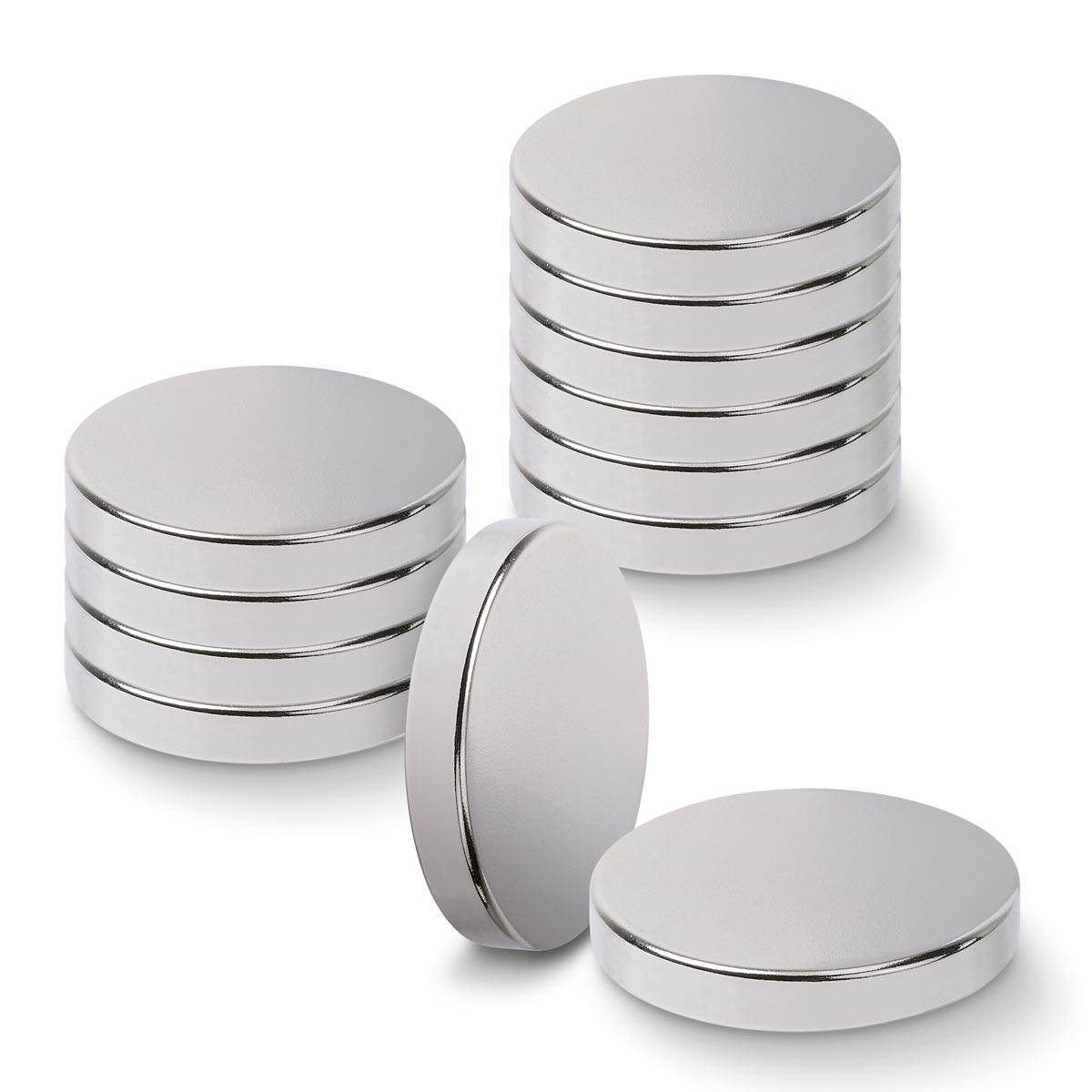 Sintron Magnetics - Neodym-Magnete Set rund, Ø 20mm x 3mm, 12 Stück-1