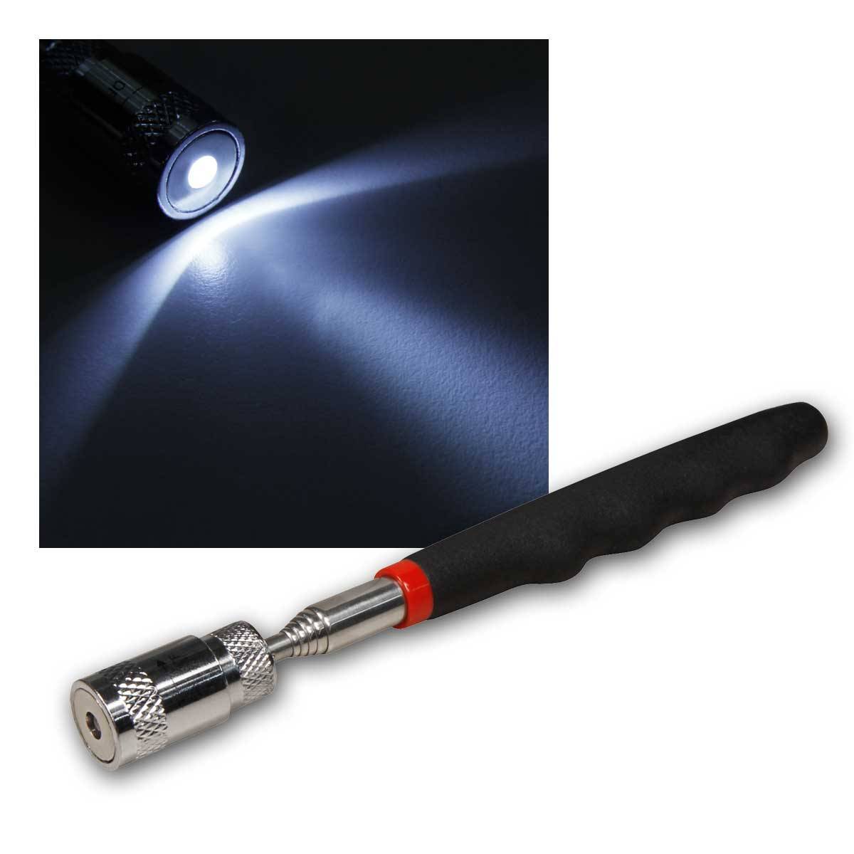 McPower - Pick-Up Werkzeug mit Magnet + LED Teleskop 19-80cm-0
