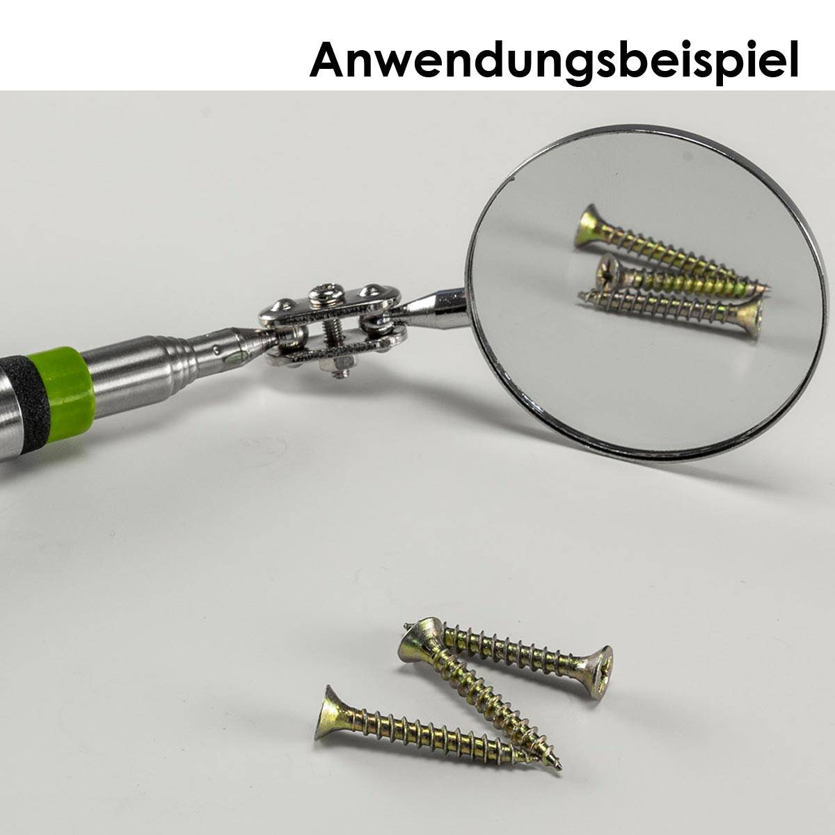 Teleskop-Inspektionsspiegel mit Kugelgelenk 19505-4