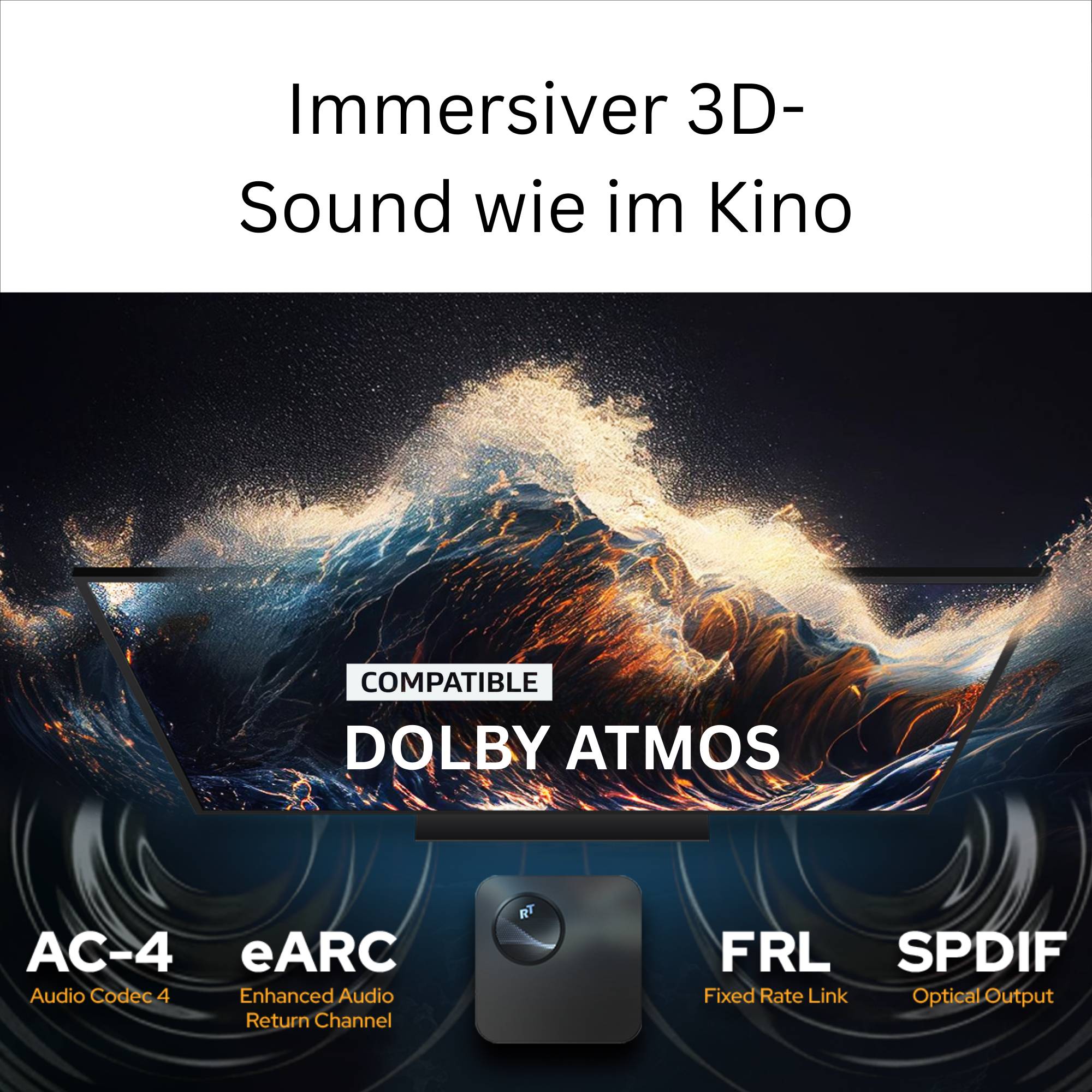 Google TV Box GX1 4K Streaming Player Android | Dolby Vision & Atmos | Chromecast Netflix Prime-4