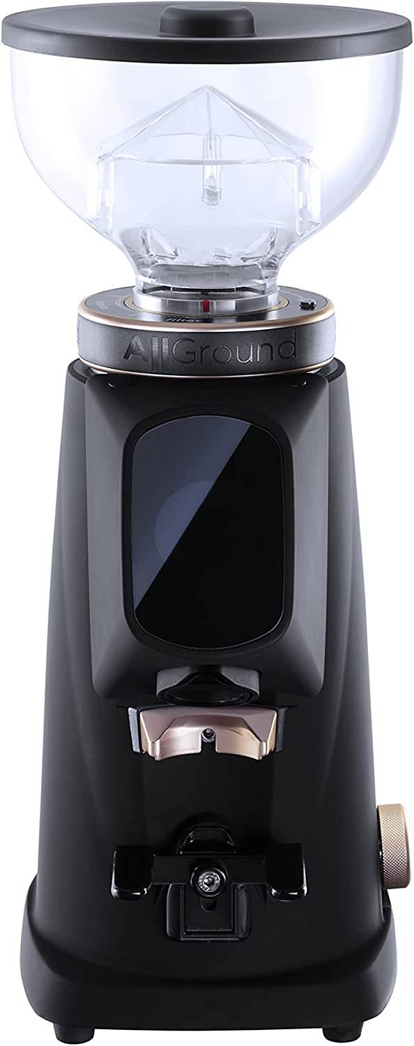 Fiorenzato AllGround Kaffeemühle Vantaschwarz Matt Rosegold, Titan Mahlwerk-0