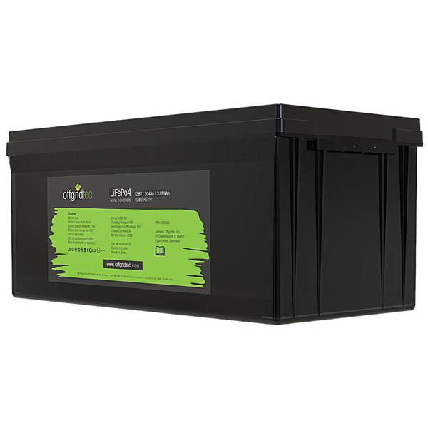 Offgridtec LiFePo4 Akku 12/300 12,8V 304Ah BMS integriert 3891Wh