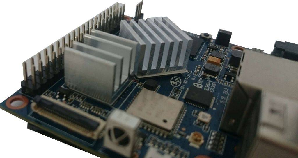 ALLNET - Kühlkoerper Alu zwei Stueck mit Thermalkleber universell Raspberry-0