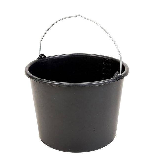 Baueimer GRIPLINE D 12l schwarz Ku.BERDAL-3