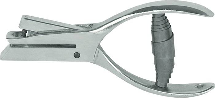 Kontrollzange Gesamt-L.145mm Rundloch D.3mm-0