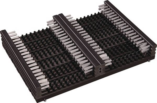 Fußmatte schwarz 100% PP L290xB390xS55mm