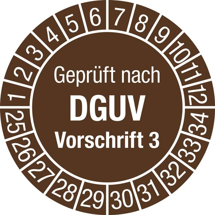 Mehrjahresprüfplakette D.30mm J.2026-2035 Folie Btl.a 100 St.-0