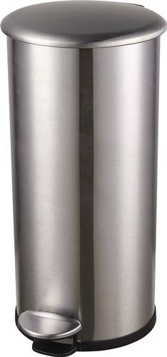 Maped Deutschland GmbH Tretabfallsammler Helit \"the zinc\" 12l D211xH423mm VA silber HELIT H2406500