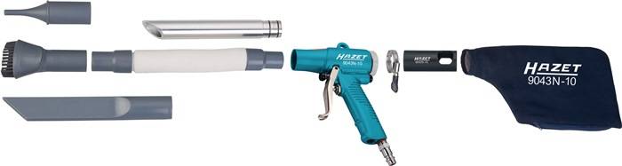 Druckluftsaug-/blaspistole 9043N-10 Kupplungsstecker DN 7,2 148mm HAZET-0