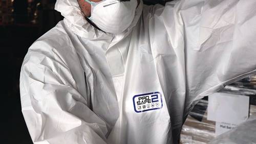 Schutzanzug ProSafe® Light SMS-2XL Größe XXL Farbe weiß Ausführung ohne Füßlinge-1