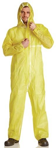 Chemikalienschutzoverall ProSafe® 4 Gr.XXL gelb PSA III DS SafetyWear-0