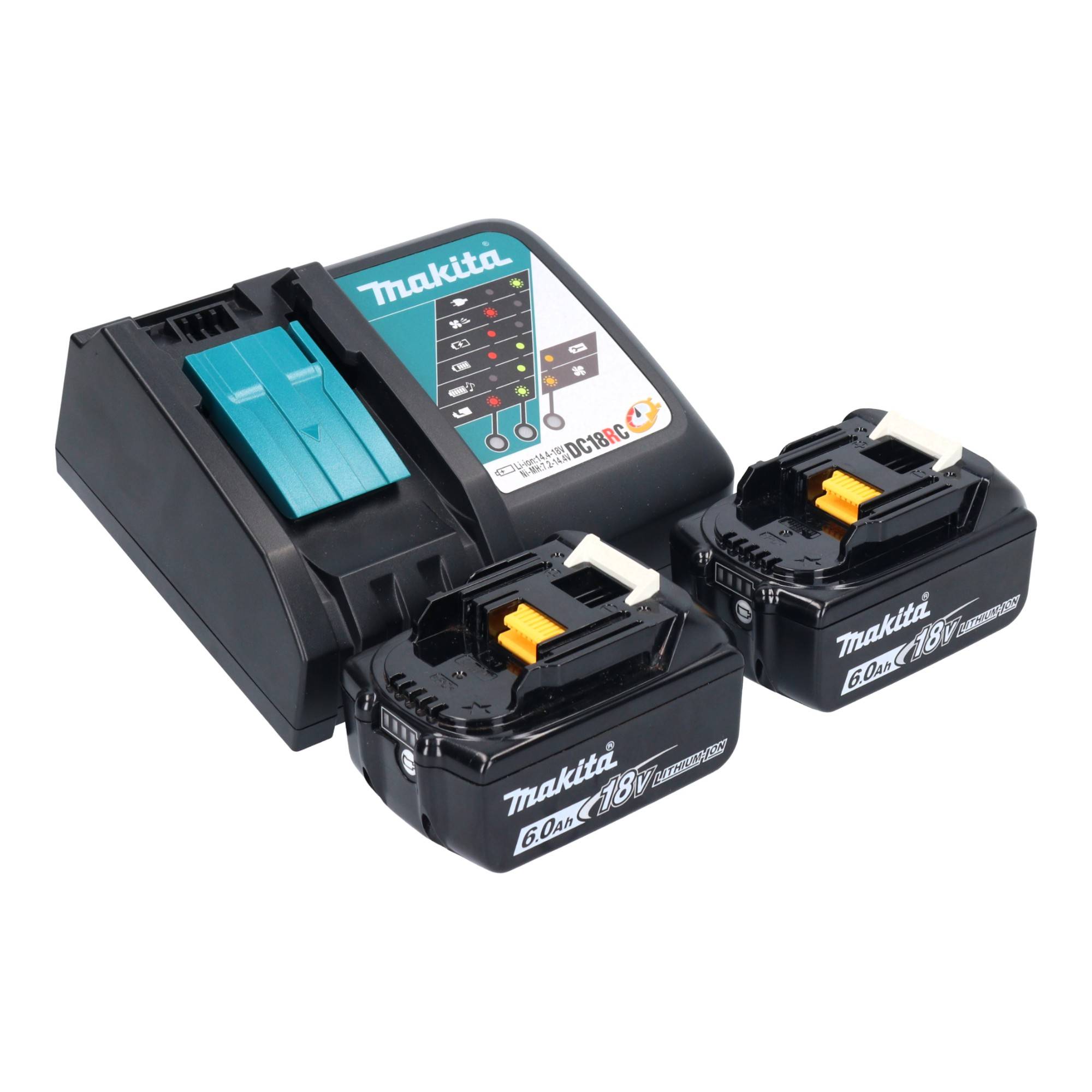 Makita DDA 450 RGK Akku Winkelbohrmaschine 18 V 70 Nm Brushless + 2x Akku 6,0 Ah + Ladegerät + Koffer-4