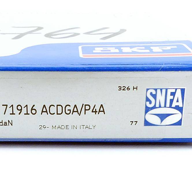 SKF Schrägkugellager (71916 ACDGA/P4A)-1