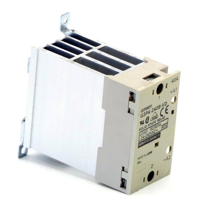 Omron Omron Halbleiterrelais G3PA-240B-VD solid state relay 5 - 24 V DC 50- 60 Hz 40 A Omron Halbleiterrelais G3PA-240B--0