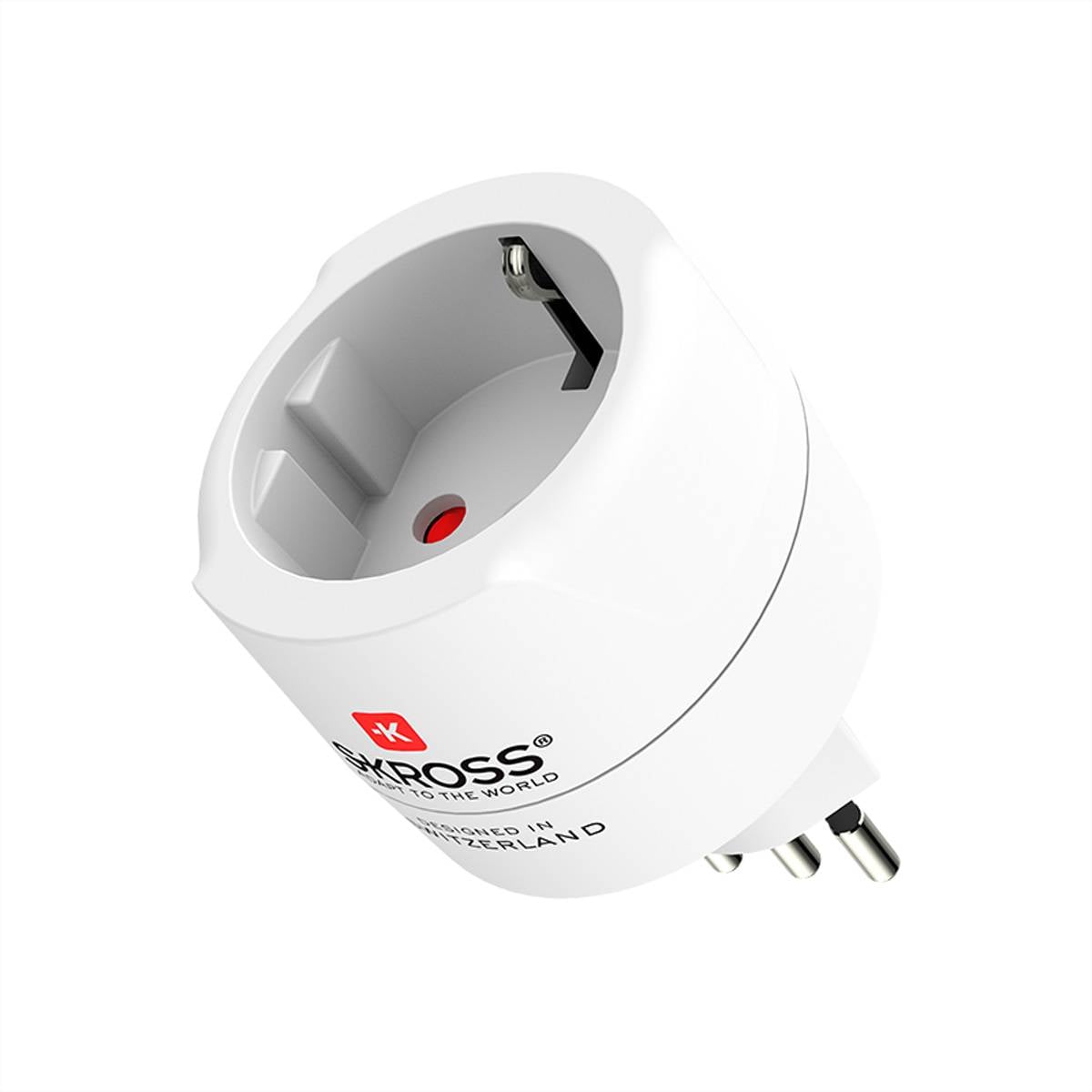 Skross Europe to Switzerland + Italy + Brazil Reiseadapter-0