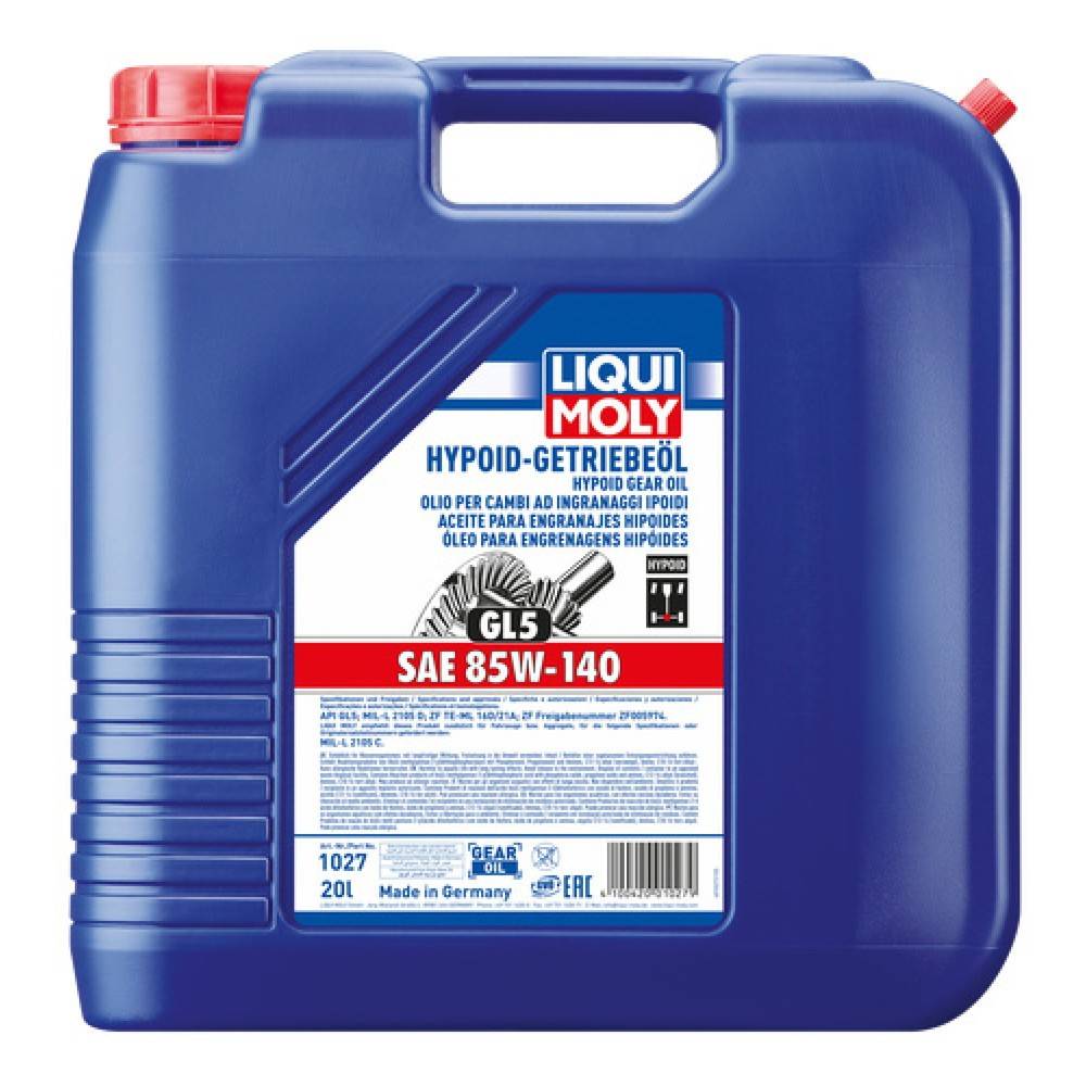 Hypoid-Getriebeöl (GL5) SAE 85W-140, 1 Stück je 20 l-1