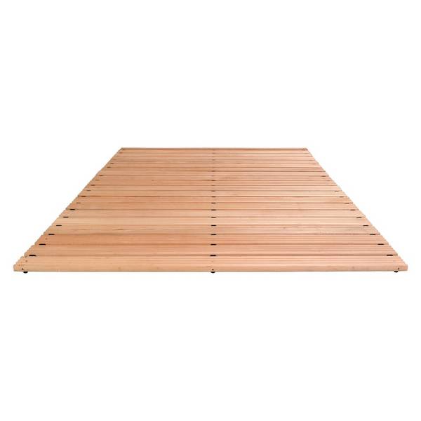 B-Ware Holzrost Yoga Industrie, ohne Auffahrkeile und Abschr 484210-YY