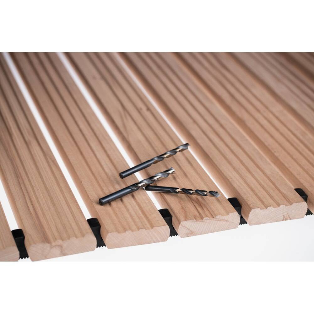 Holzrost Yoga Industrie, ohne Auffahrkeile und Abschrägung, 1.000 mm-1
