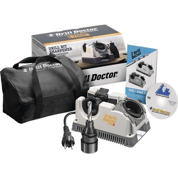 DRILL-DOCTOR Bohrerschleifgerät DD-750X (Tasche) Schleifbereich 2,5-19