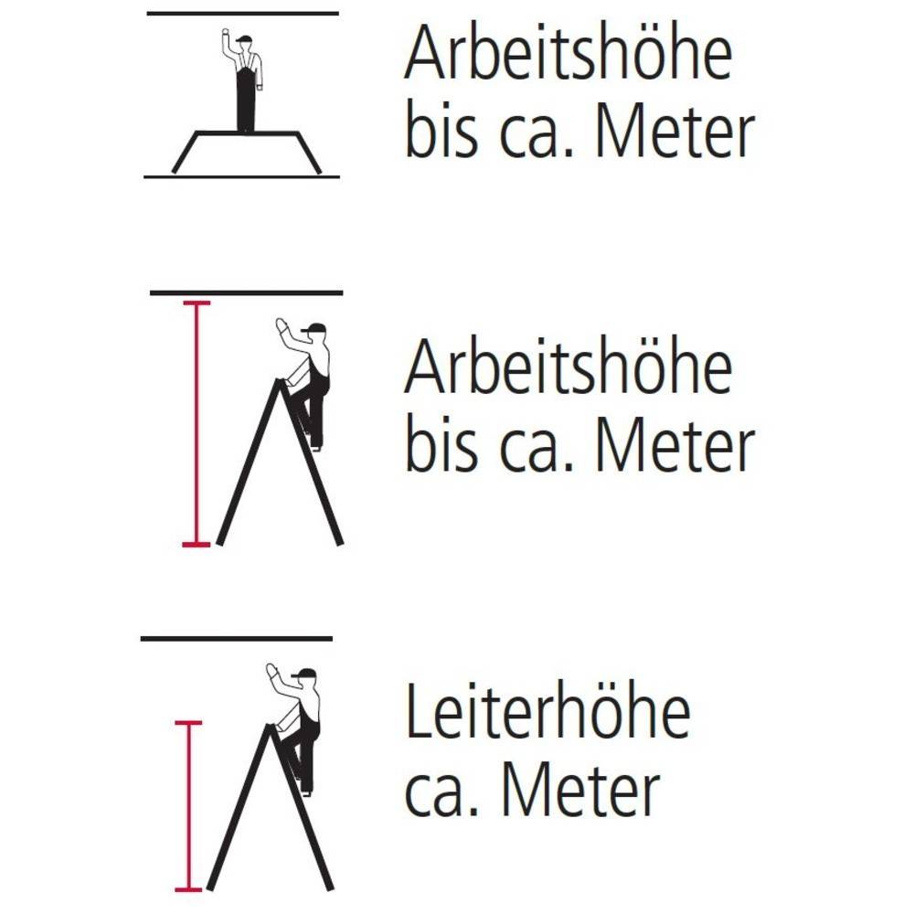 KRAUSE® STABILO Gelenk-Teleskopleiter mit 4 integrierten Holmverlänger-1