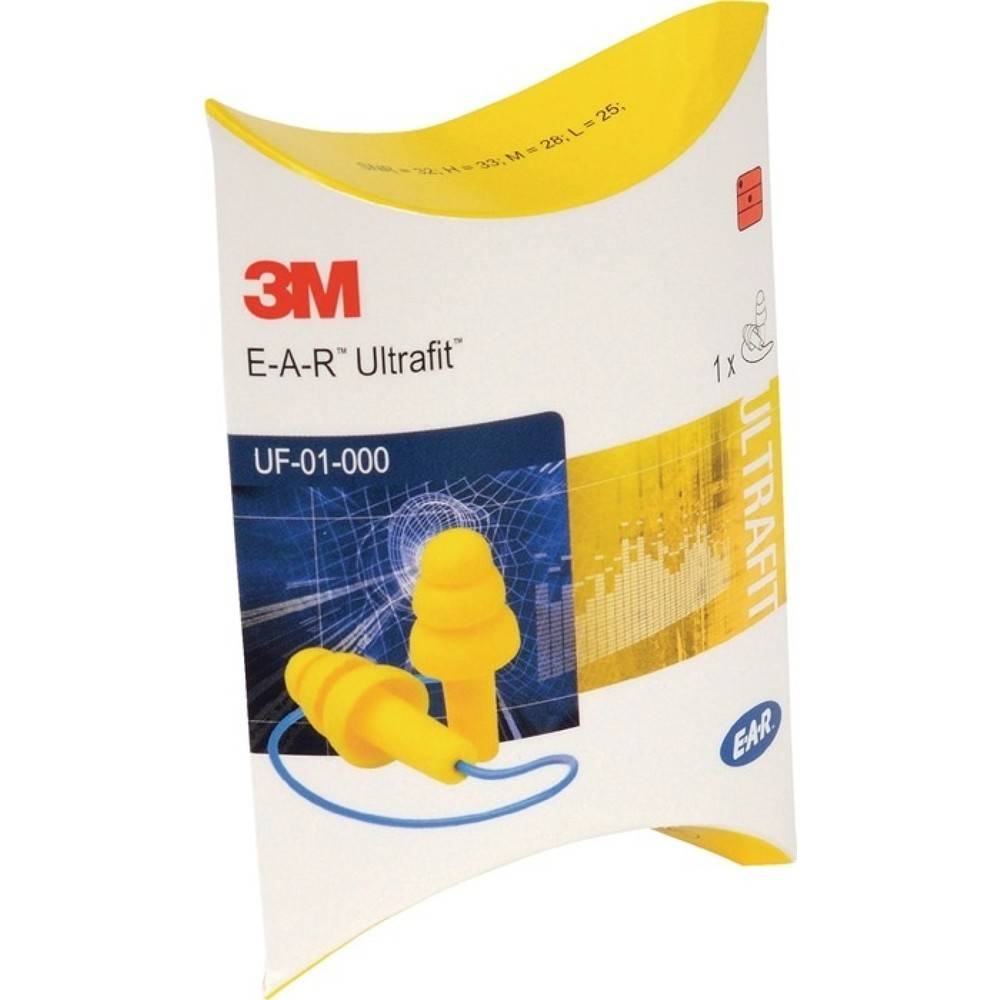 Gehörschutzstöpsel E-A-R ULTRAFIT EN 352-2 SNR 32 dB 50 PA/Krt.-0