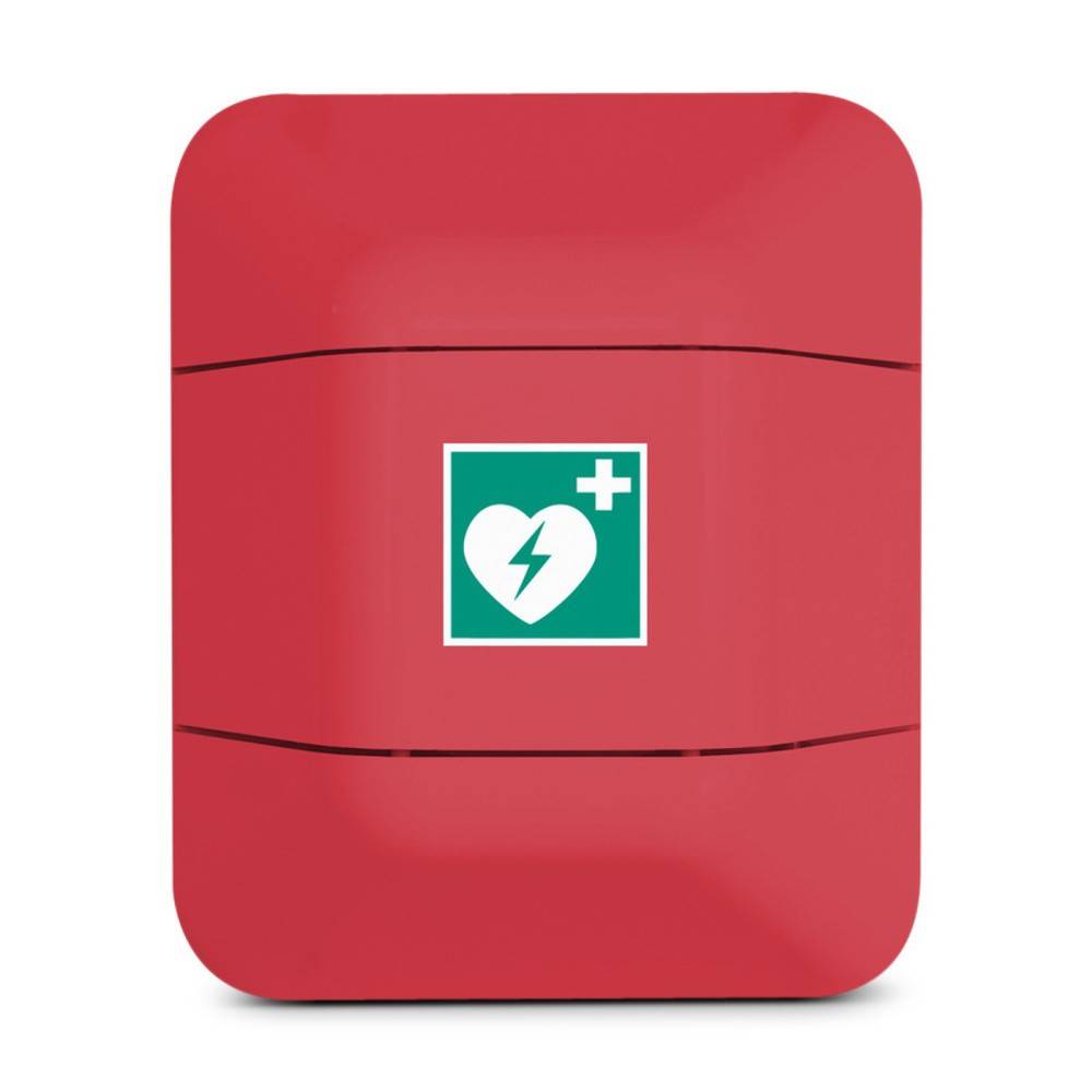 Wandschrank für Defibrillator ohne füllung rot-0