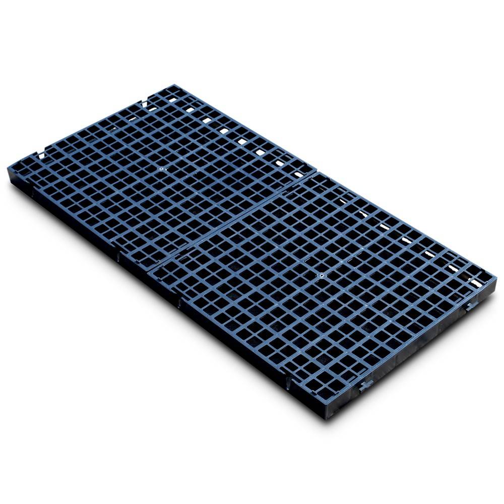 Steinbock® Kleingebindewanne aus PE, inkl. PE-Gitterrost, Auffangvolum-2