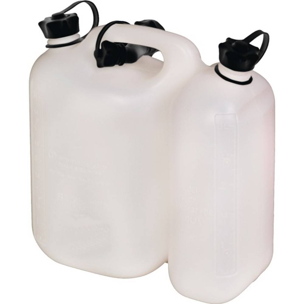 Kraftstoffdoppelkanister Inh.5,5+3l natur HDPE-1